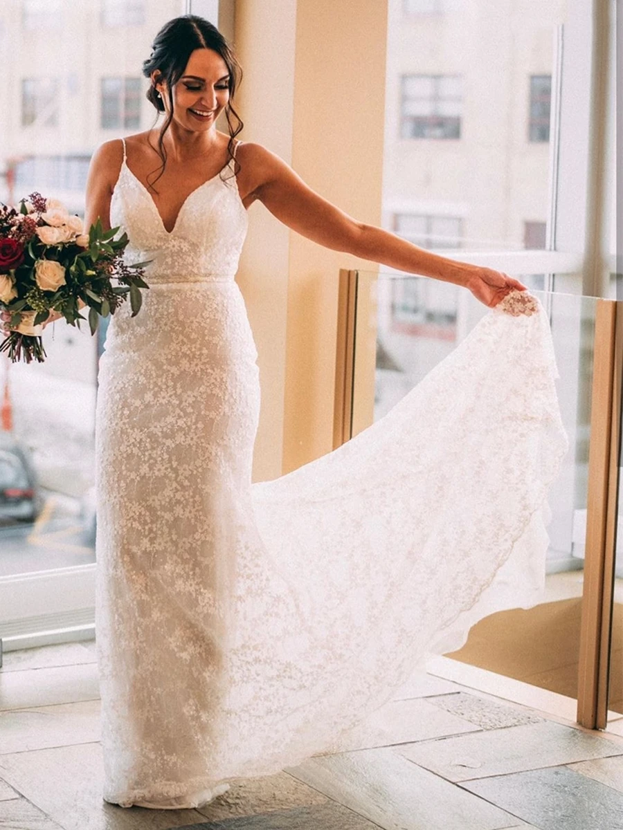 Mermaid Lace Wedding Dresses Sexy ...