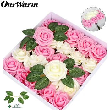 

30pcs Diameter 7-8cm Cheap Soap Rose Head Beauty Wedding Valentine's Day Gift Wedding Bouquet Home Decoration Hand Flower Art