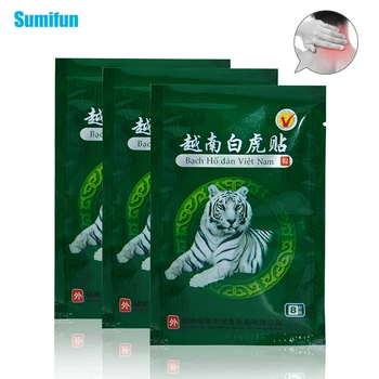 

48Pcs Vietnam White Tiger Balm Sticker Rheumatoid Arthritis Joint Pain Relief Neck Back Body Muscle Patches Plaster