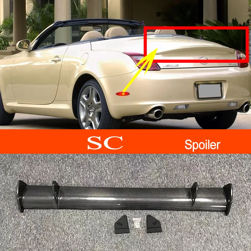 

SC Настоящее углеродное волокно/FRP GT стильный спортивный стиль для Lexus SC седан
