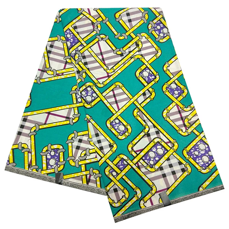 New Fashion African Ankara Fabric High Quality Wax dutch African Wax Prints Fabric - Цвет: as picture