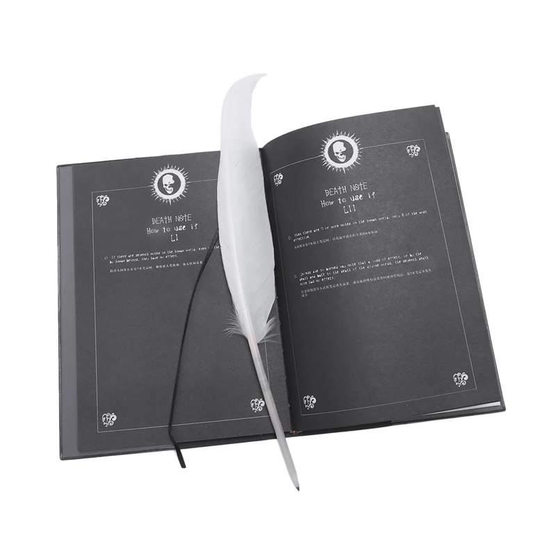 Мода аниме тема Death Note косплей записная книжка новая школьная большая записная книжка 20,5 см* 14,5 см