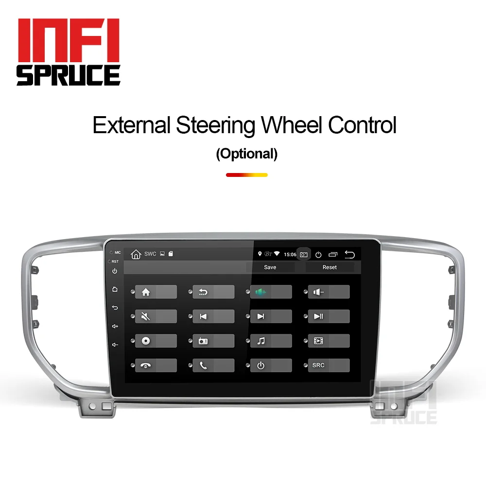 Excellent android 9.0 car dvd for KIA KX5 2018 2019 with car radio car stereo multimedia player navigation media player gps navigation 3