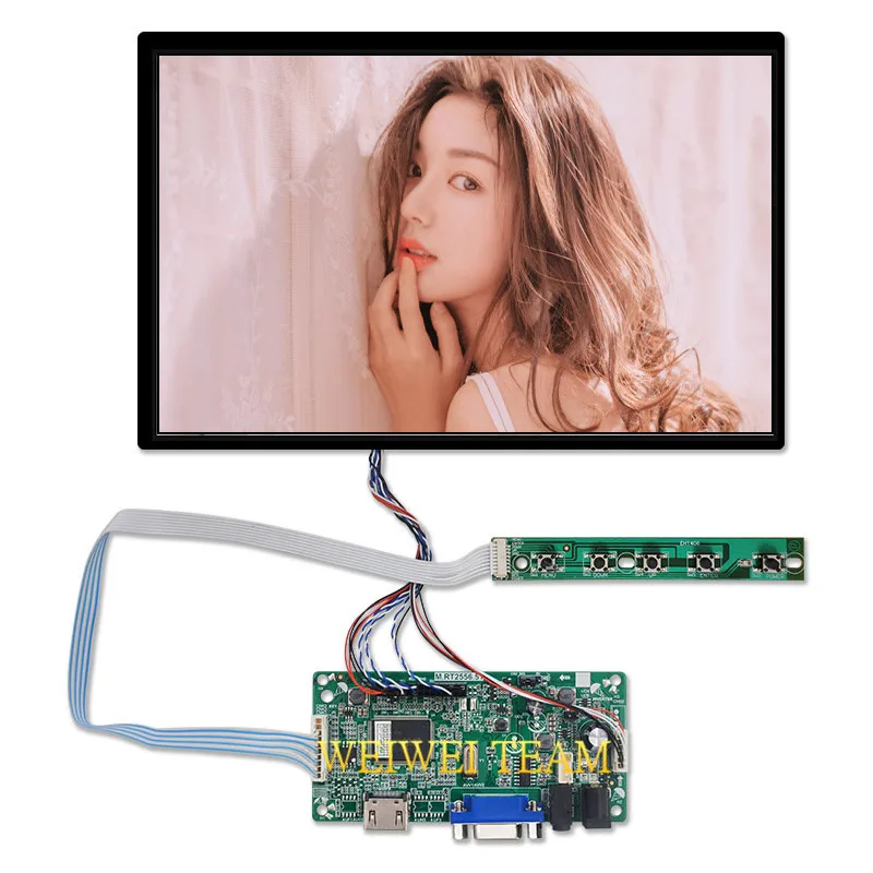10,1 дюймов 1920X1200 ips ЖК-дисплей экран B101UAN01. Дисплей Панель с HDMI VGA ЖК-дисплей драйвер плата LVDS М. RT2556.51 EDP 40 штифтов