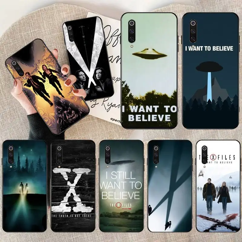 Чехол для телефона CUTEWANAN The X файлы I want to believe чехол Xiaomi Mi10 10Pro 10 lite Mi9 9SE 8SE Pocophone F1 Mi8
