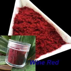18 Vibrant Colors Velvet Flocking Dust Powder (Wine red 10)