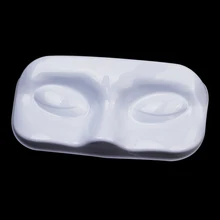 Форма для лица, лотки для ресниц, коробка для упаковки ресниц, Пустой Лоток для накладных ресниц, белые лотки, инструмент для упаковки ресниц, коробка для ресниц