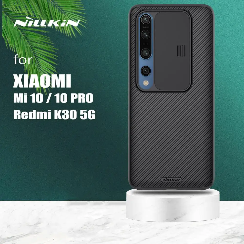 Для Xiaomi Poco X3 NFC Redmi Note 9S 9 Pro Max чехол Nillkin CamShield слайд камера крышка для Mi 10T Lite 10 5G