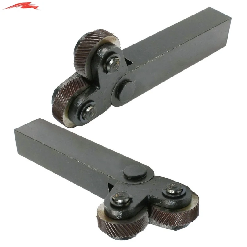 

Steel Dual Wheel Knurling Tool Set 0.5mm 1mm 2mm Pitch Linear Pitch Knurl Set With Diagonal Linear Knurl Wheel 1Set