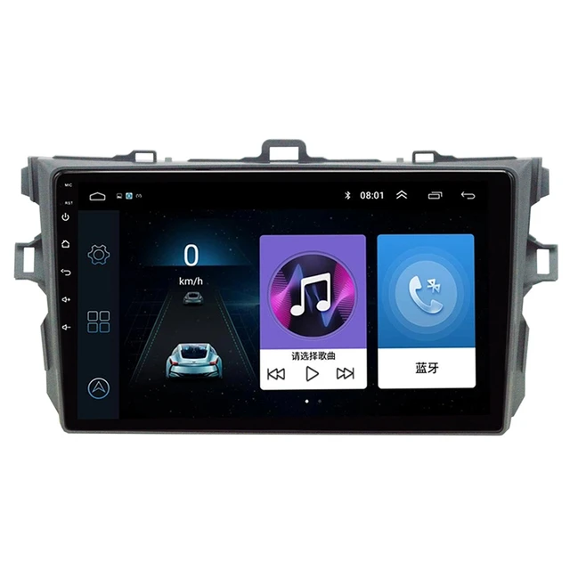 $US $107.04 2 Din Android 9.0 Car Radio Multimedia Player for Toyota Corolla E140/150 2007 2008 2009 2010 2011 