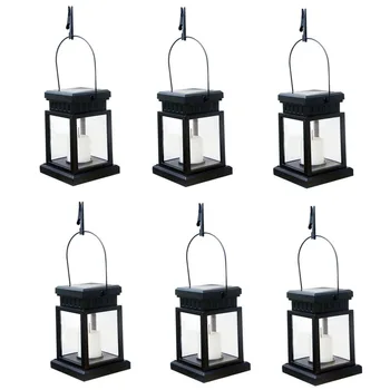 

New (6 Packs)Warm White Flameless Candles for Outdoor Lanterns of Solar Lanterns Hanging Outdoor Decoration LED Courtyard