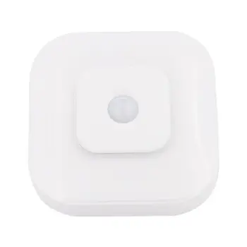 

Night Light Motion Sensor Lamp Square Nightlight PIR Intelligent LED Human Body Movement Induction Energy Saving Lighting Home G