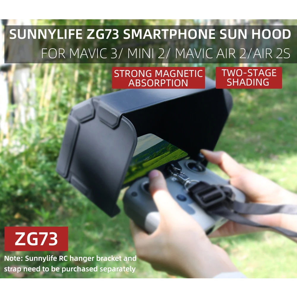 Солнцезащитный козырек для DJI Mavic 3/Air 2S/Mavic Air 2/Mini 2 чехол монитора с дистанционным