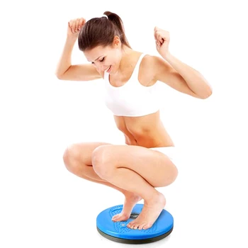 

Plastic Waist Twisting Disc Sports Yoga Fitness Board Women Weight Loss Leg Exercise Foot Massage Body Shaping Training Plate