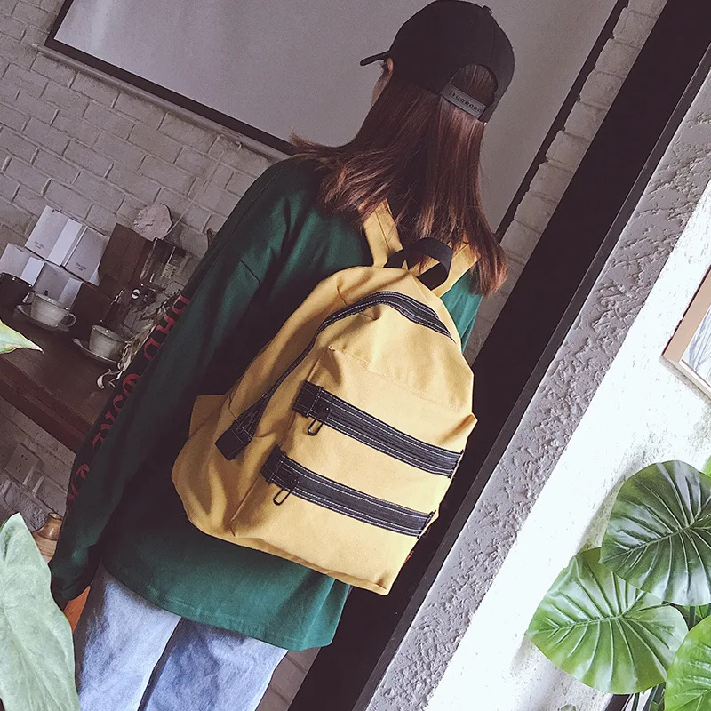 

Men's Canvas Waterproof Backpack, Women Travel Backpack Shoulder Bag, Large Capacity School Bag, Office Worker Laptop Backpack