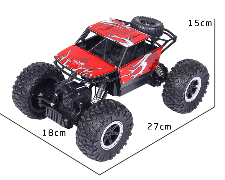 Toys children RC Car 4WD 2.4GHz Climbing Car 4x4 Double Motors Bigfoot Car Remote Control Model Off-Road Vehicle Toy
