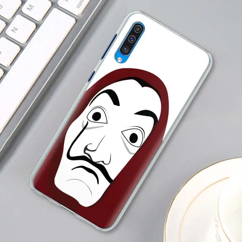 LA Casa De Papel чехол для samsung Galaxy A10s A20e A30 A40 A50 A50s A60 A70 A80 A6 A8 плюс A7 A9 в твердом переплете