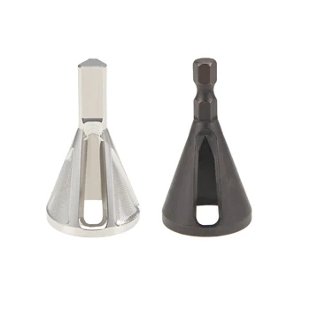 

uxcell 1/2Pcs Deburring External Chamfer Tool Drill Bit Remove Repair Tool Hex Shank for 8-32 Bolt Thread Size 5 Types