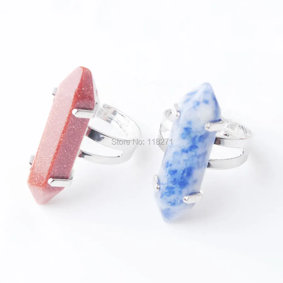 Бусы WOJIAER Natural Gem камни лечебные для чакр при Рэйки кольцо 20 мм (0 8 дюйма)