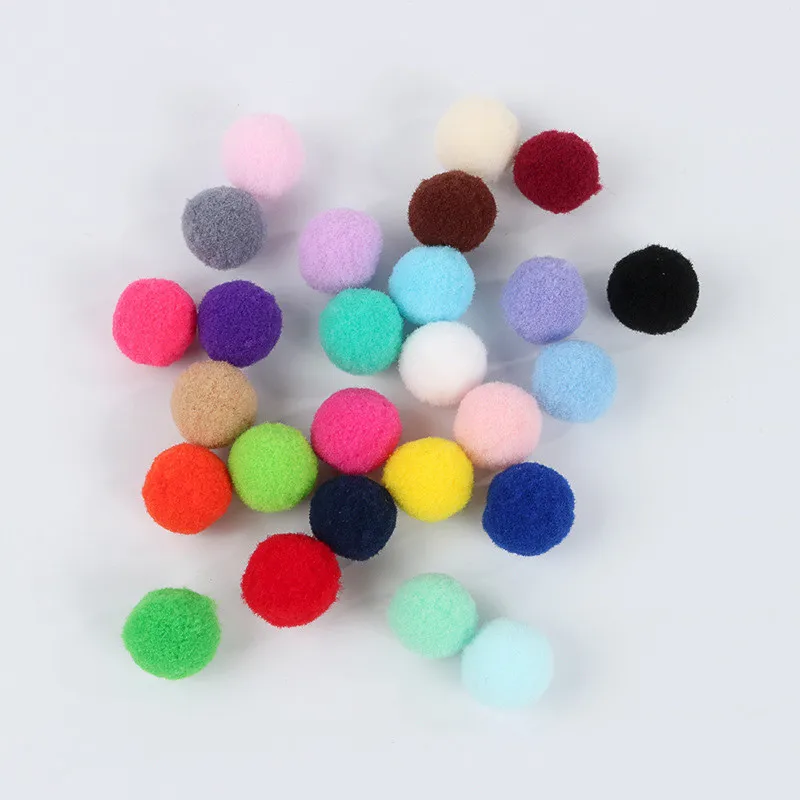 

Eastshape 20mm 50pcs DIY Soft Fluffy PomPom Balls for Cards Hat Clothing Bag Jewelry Decorative Pompon Home Decoration