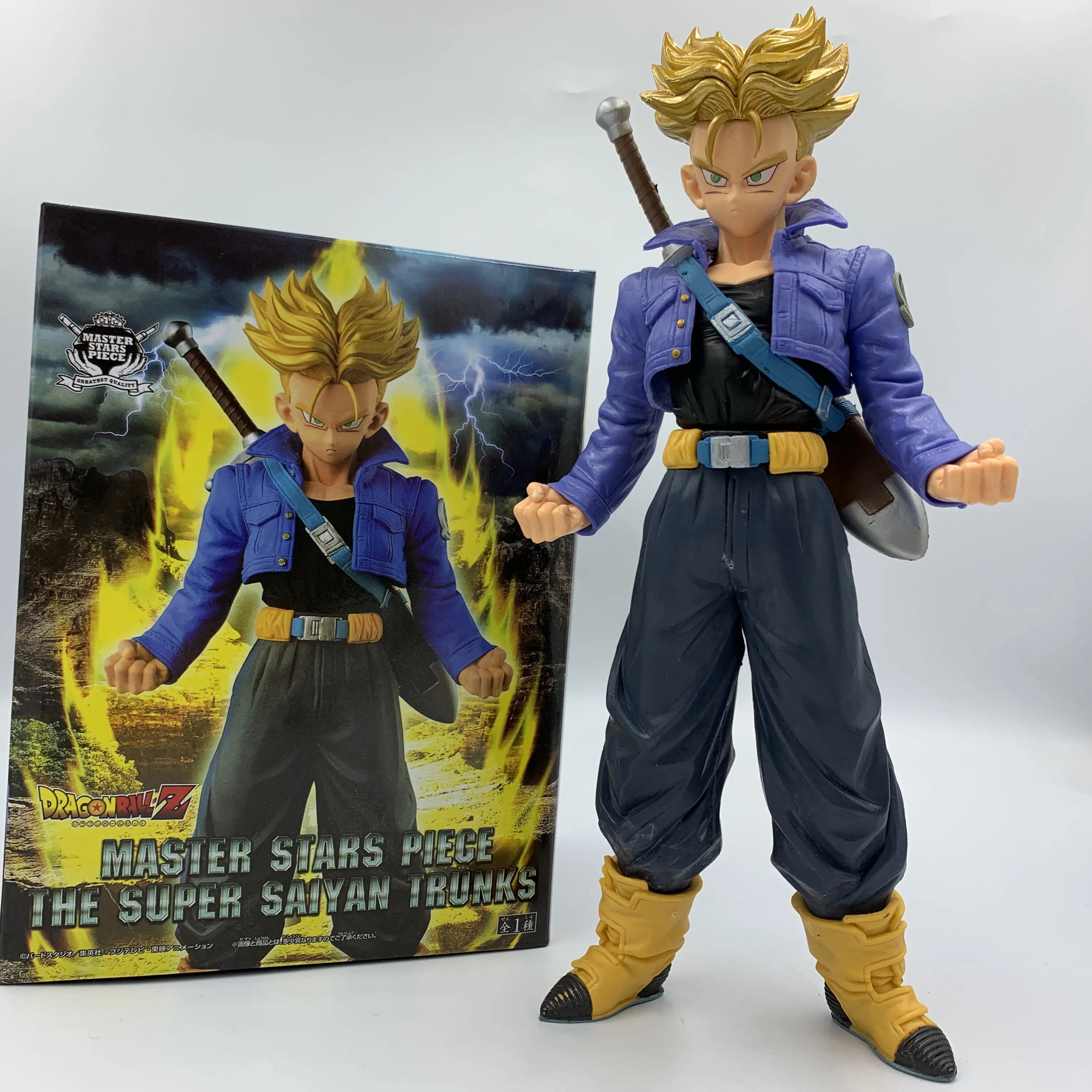 26cm Dragon Ball Z Trunks Super Saiyan Big Standing Ver. PVC Action
