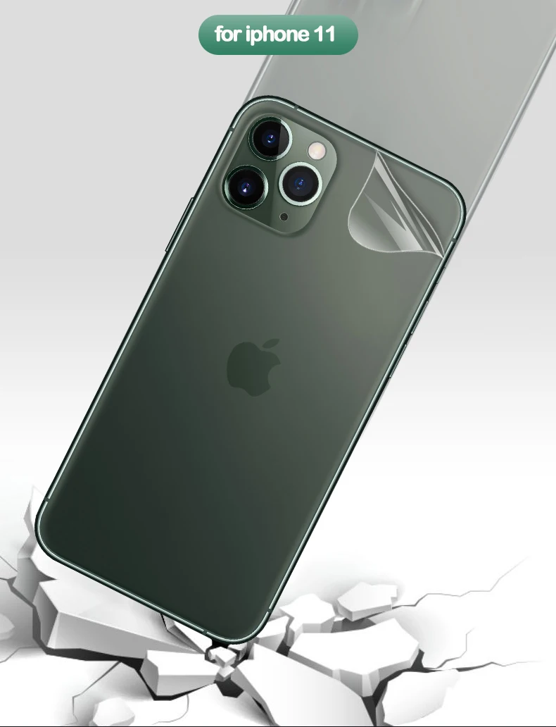 Передняя+ задняя защитная пленка для экрана Lamorniea 21D для iPhone 11 Pro Max 11Pro Max Гидрогелевая мягкая пленка для Apple iPhone XS Max 6 7 8 Plus