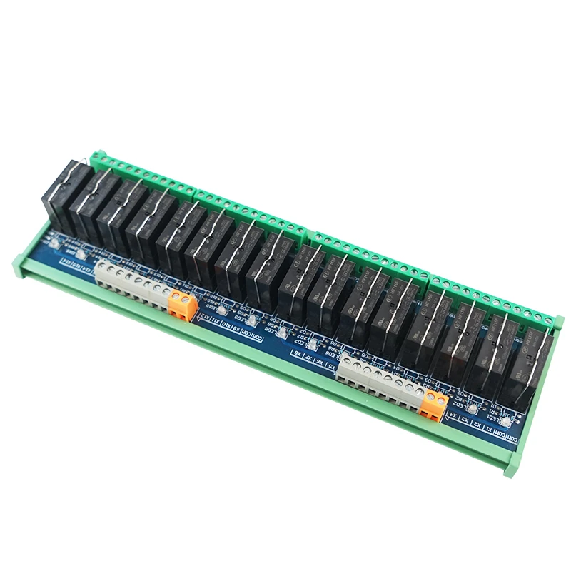 

16-канальный 1NO 1NC 5 Pins 12VDC 24VDC JQX-115F электромагнитные реле Hongfa триггерный релейный модуль для промышленной автоматизации Управление