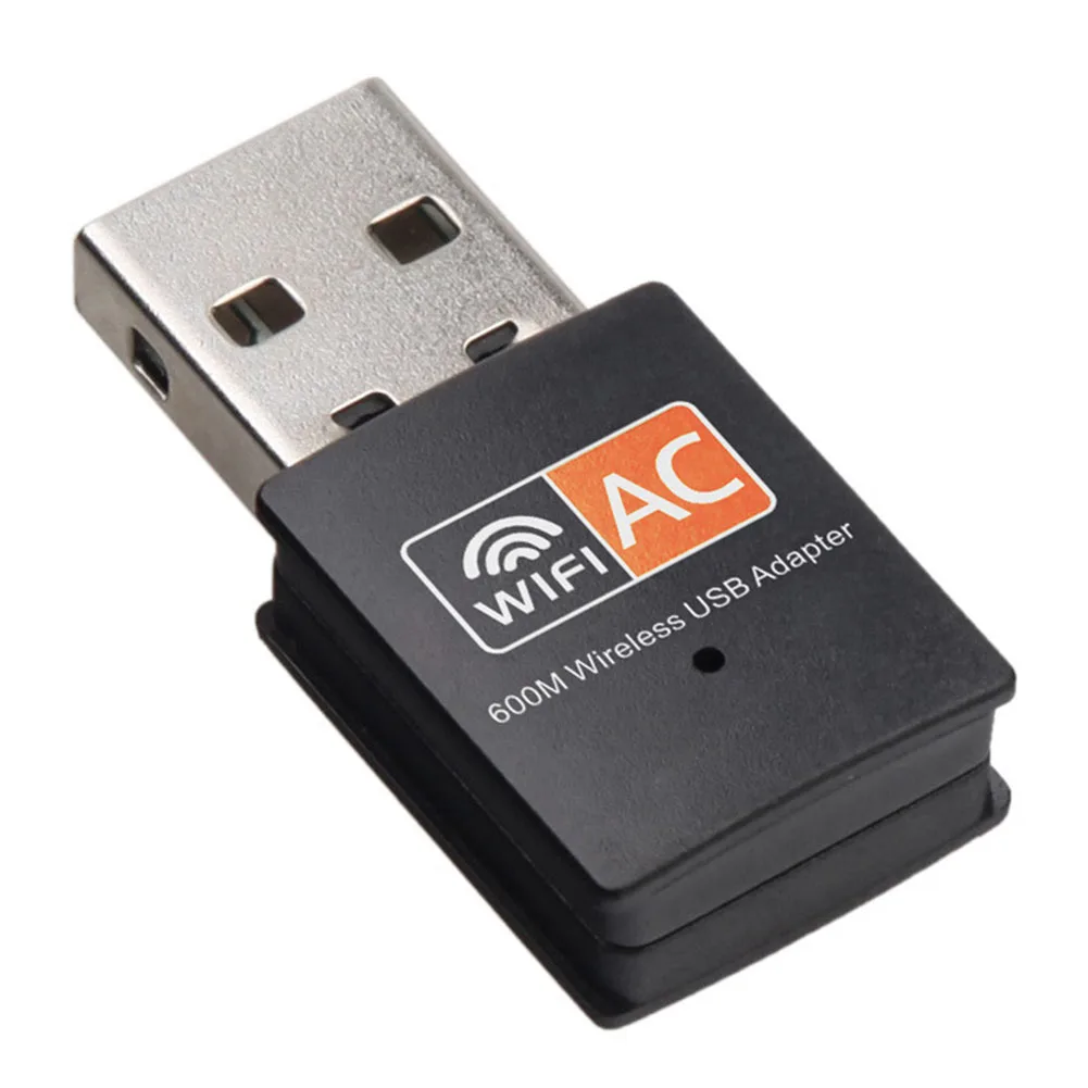 Мини ключ 2 4G/5 8G 600 Мбит/с беспроводная сетевая карта настольный портативный Wi Fi