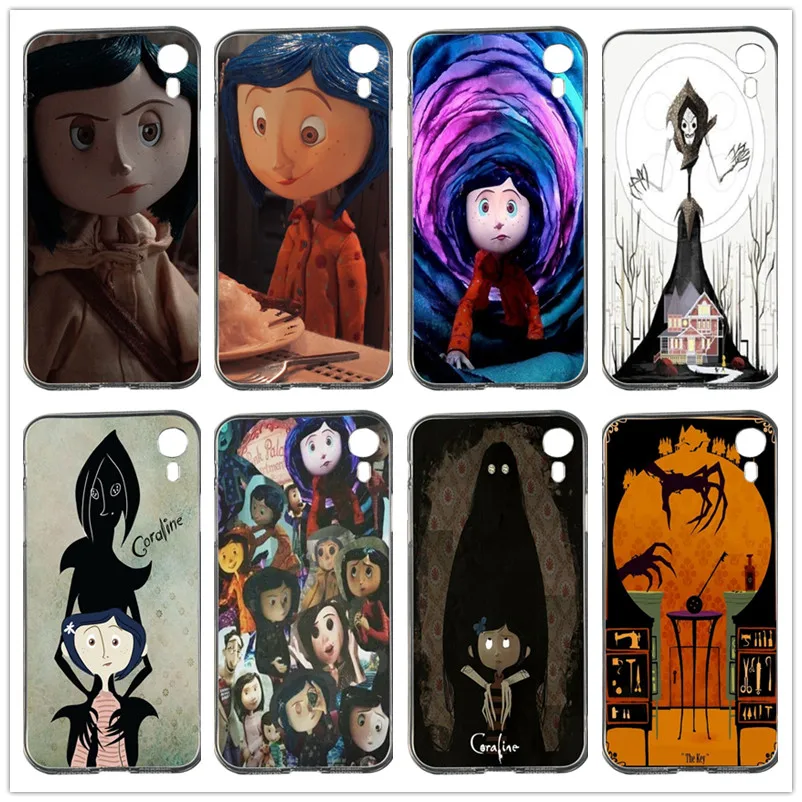 

For Huawei P7 8 9 10 20 Lite Plus 2017 P Smart Mate7 8 9 10 20 Pro Shell Soft TPU Phone Cases cartoon girl Coraline Vintage