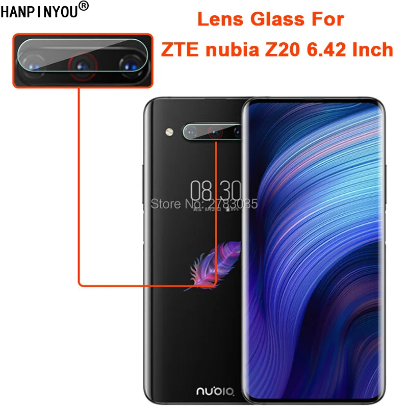

For ZTE nubia Z20 6.42" Clear Ultra Slim Back Camera Lens Protector Rear Camera Lens Cover Tempered Glass Protection Film