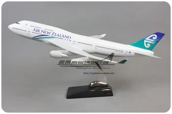 

47cm Air New Zealand Airplane Model Boeing 747-400 Diecast Aviation Model NZ Airlines B747 Airway Aircraft Diecast Scale Model