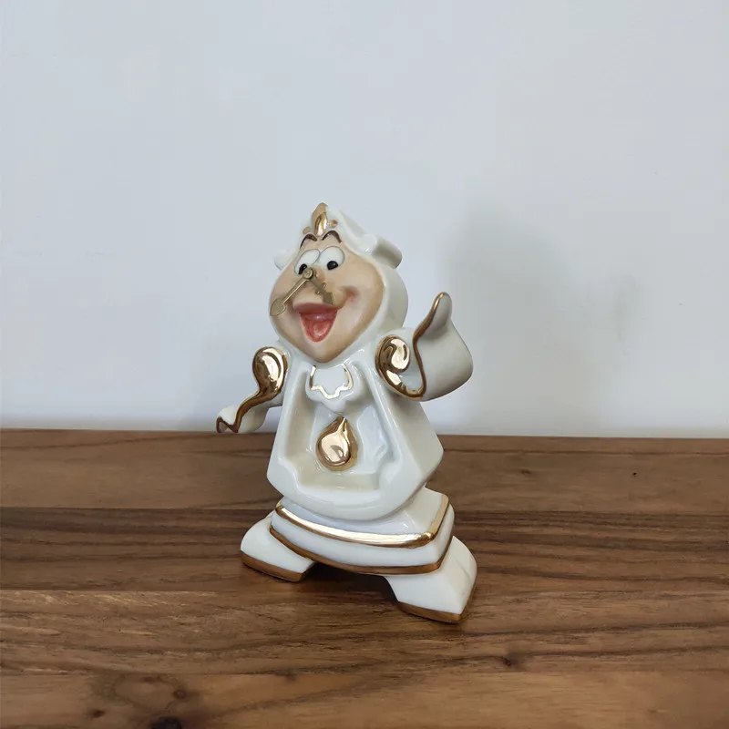 Мультяшная Красавица и чудовище чайный набор кружка Mrs Potts с микросхемой кофейный