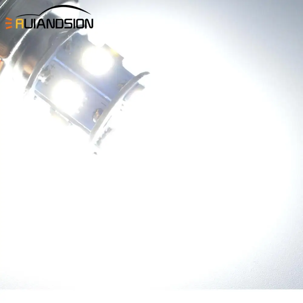 2 шт. DC 10 80V 6V 12V мотоцикл P26S 3W светодиодный 9SMD 5050 Мотоцикл головной светильник