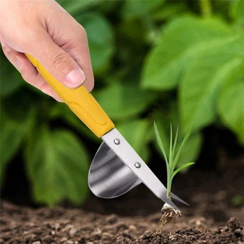 

Garden Mini Weeder Grass Fork Practical Fork Forked Head Hand Weeder Puller Handle Weeds Remove Shovel Gardening Tools