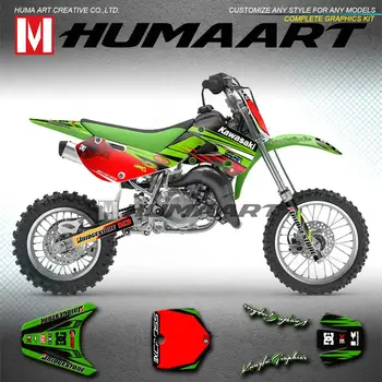

HUMAART MX Graphics Stickers for Kawasaki KX65 2000 2001 2002 2003 2004 2005 2006 2007 2008 2009 2010 2011 2012 2013 2014 2015