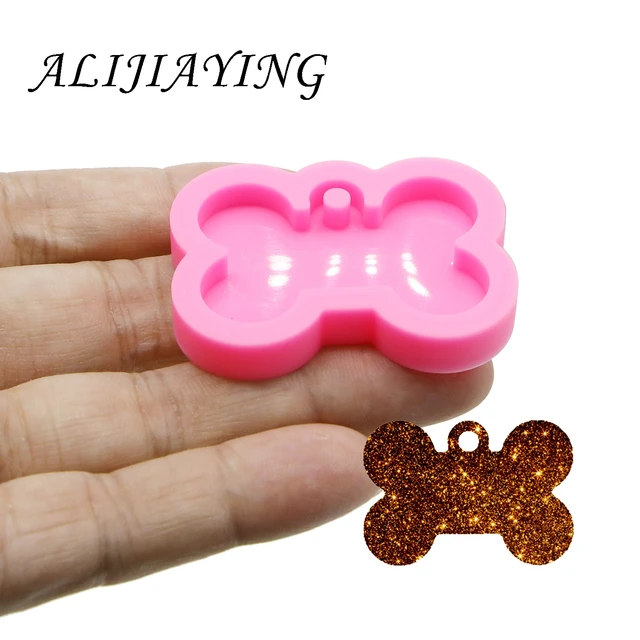 Ragyogó Kedvtelésből Tartott Kutya Címke Szilikon Penész Csont Kulcstartó Gyanta Kézműves Diy Ékszerekhez, Csokoládétorta Dy0061