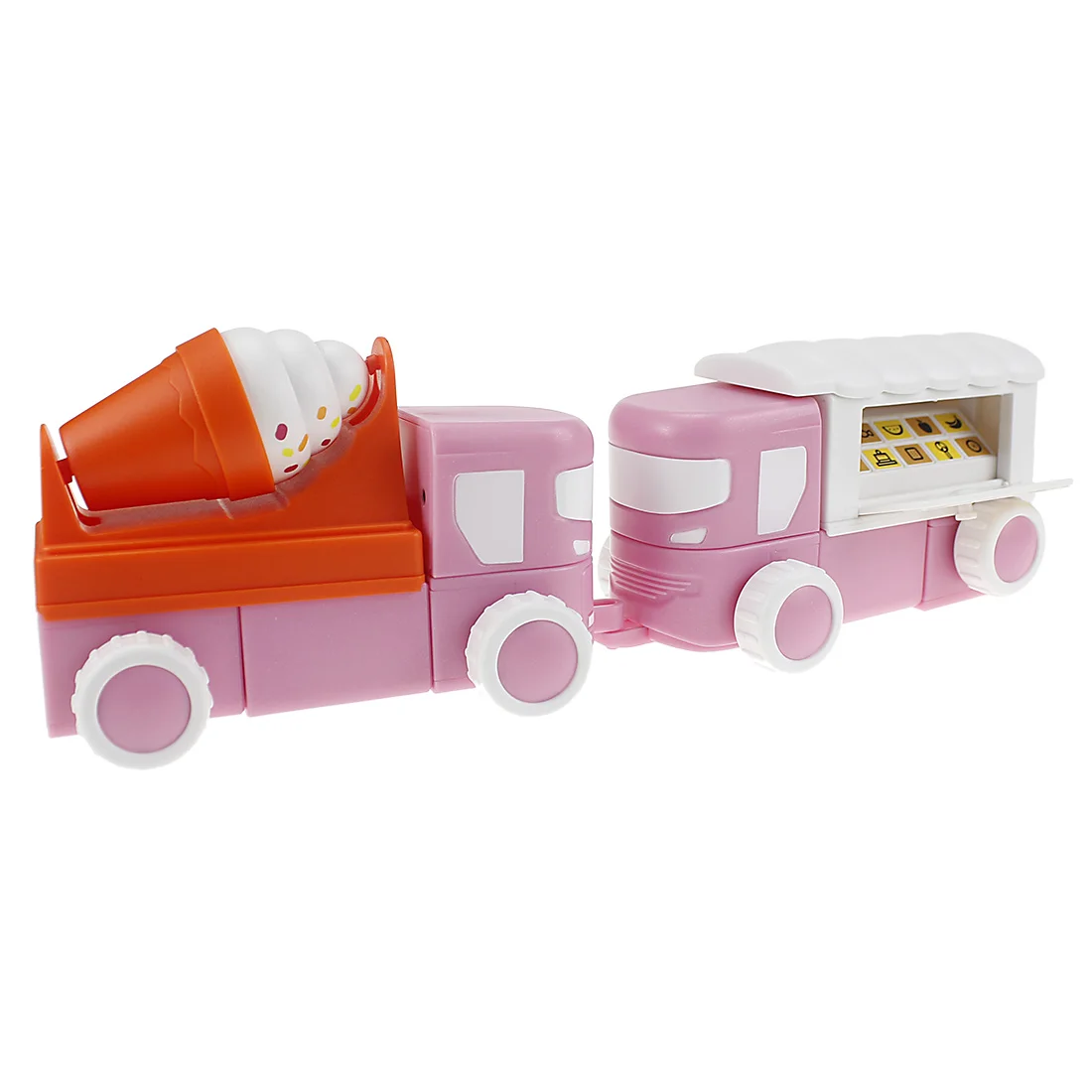 21Pcs Children Assembly Magnetic Toy Car Educational Music Car Building Blocks Set