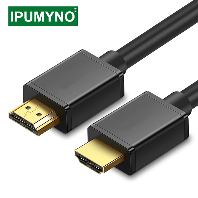 HDMI-совместимый кабель 2 0 4K 60 Гц Aux видеокабель для Apple Xiaomi TV Box PS4 проектор ПК