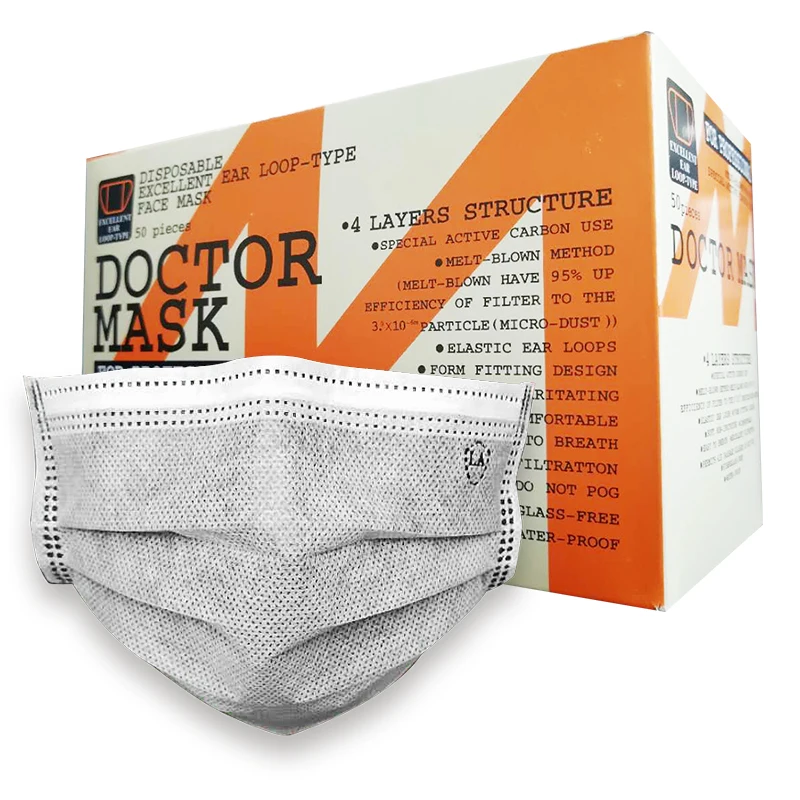 

4 LAYERS STRUCTURE DOCTOR MASK 5 boxes postage free