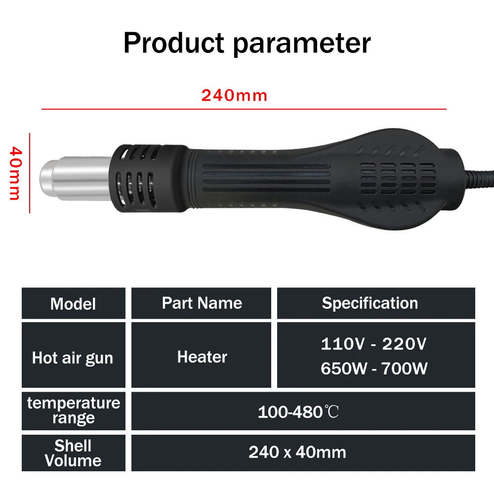8858 Micro Rework soldering station LED Digital Hair dryer 650W Heat Gun welding repair tools Hot air gun hot air gun,soldering station,heat gun,mini hot air gun