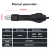 Hot air gun 8858 Micro Rework soldering station LED Digital Hair dryer for soldering 650W Heat Gun welding repair tools Heat Gun 5