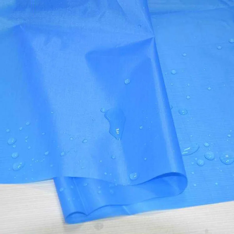 Meetee 100X150 см 190 т ПВХ водонепроницаемый ПУ ткань DIY фартук рукава Pet плащ Одежда швейная ткань зонтик DIY аксессуары FA012