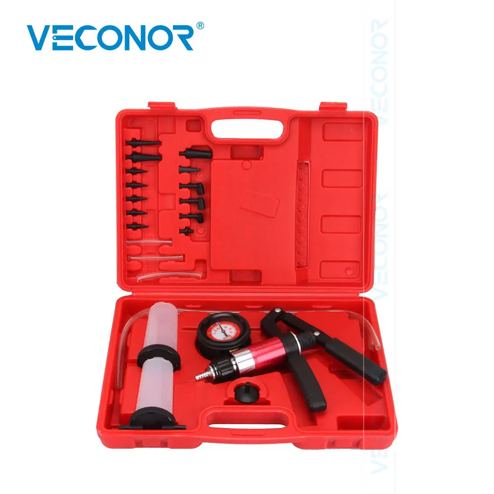Manual Handheld Vacuum Pump Brake Bleeder Repair Tester Kit For Car