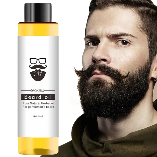30ml Beard Oil Grow Beard Thicker & More Full Thicken Long-lasting Moistur Hair Beard Oil For Men Beard Grooming Beard Care TSLM 1