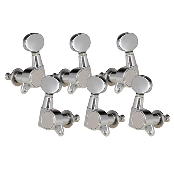 

6pcs 3R3L Guitar Tuning Pegs Machine Heads For Acoustic Folk Guitar Parts