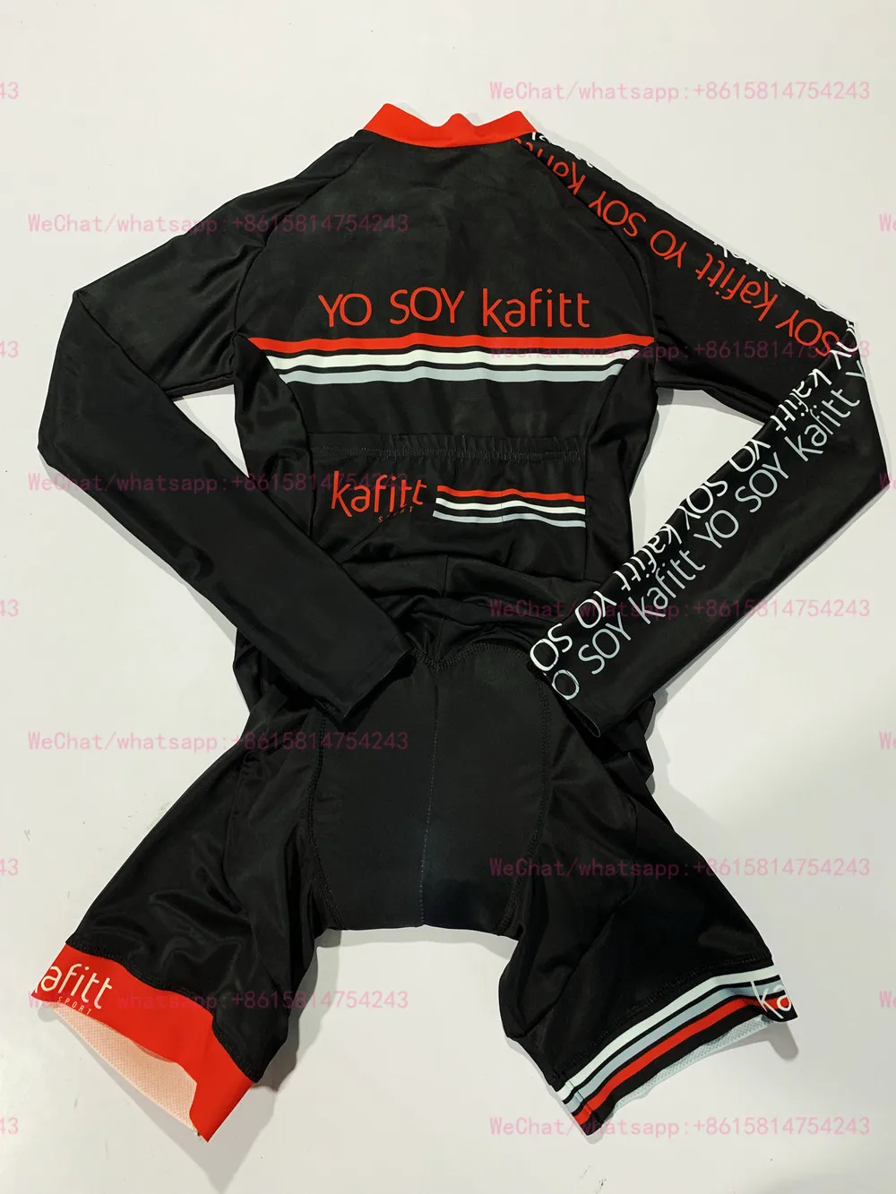 Kafitt Pro Team триатлон костюм женский с длинным рукавом Велоспорт Наборы Skinsuit комбинезон Майо Велоспорт Ropa ciclismo набор гелевая подкладка