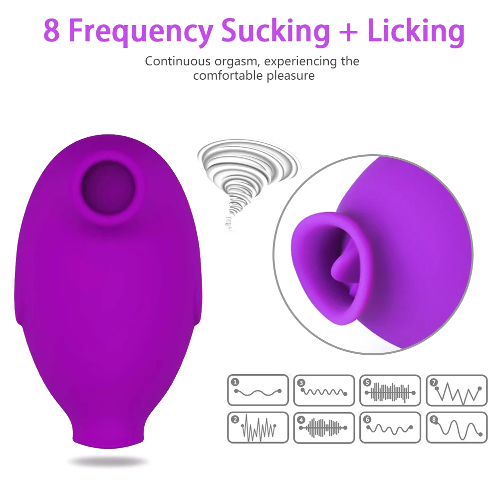 Zuigen Vibrator Seksspeeltje Voor Vrouwen Clitoris Stimulator Pijpen Orale Tepel Anale Vagina Sucker Vibrators Speelgoed Voor Volwassenen Sex Shop _ afbeelding