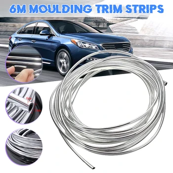 

2/4/6M Universal Car Door Edge Guards Trim Styling Mouldings Automobile Protection Strip Anti Scratch Protector For Car Vehicle