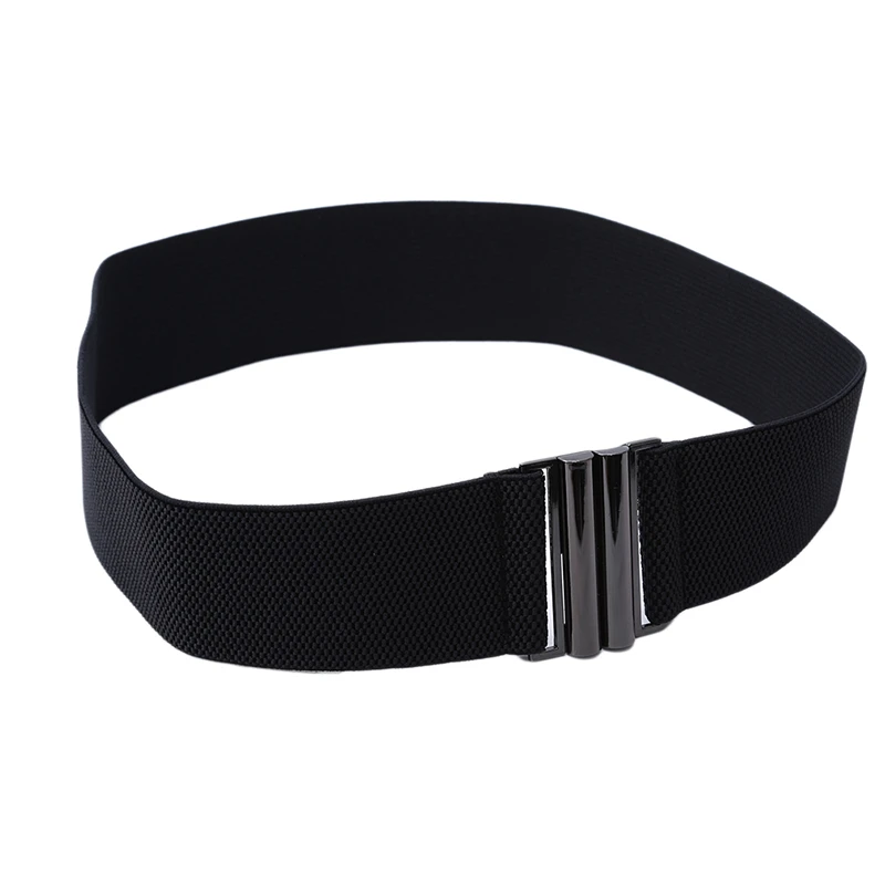 Cintura elastica di alta qualità cintura da donna fibbia cintura nera nuova  moda semplice piumino cintura abito decorazione regalo Bigsweety|Cinture da  donna| - AliExpress