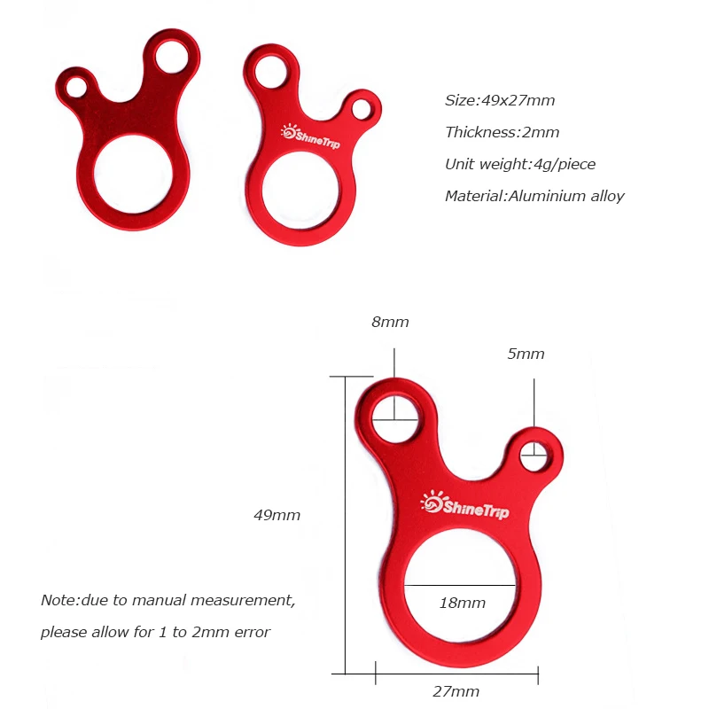 ShineTrip 5 шт/лот палатка ветровой шнур веревка застежка Guy Line Runner регулятор карабин крючок вешалка затягиватель
